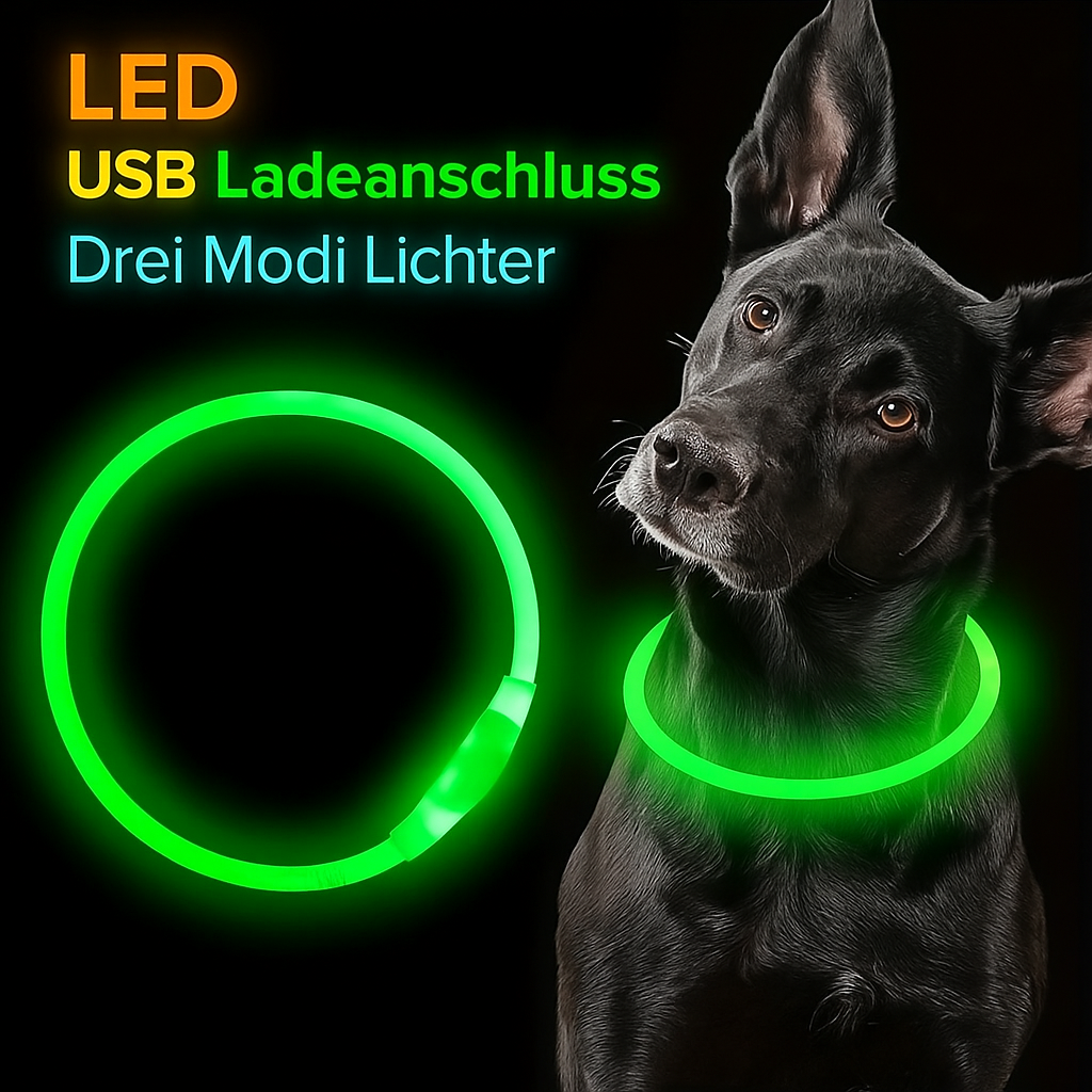 Lightdog - Das Halsband das Leuchten kann