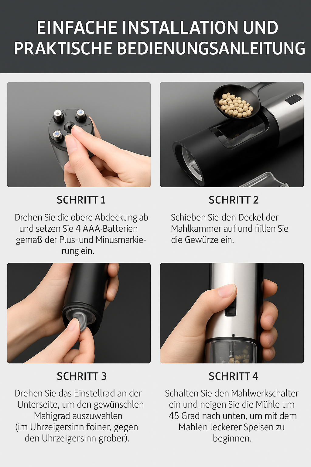 Blending - Die Mühle die alles mahlt