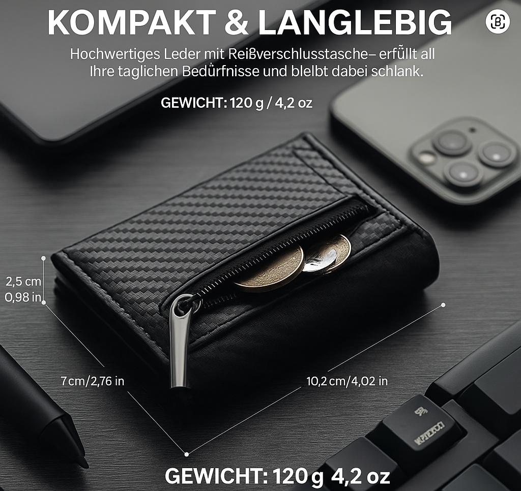 PocketOne - Die schmale Geldbörse